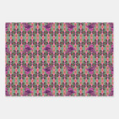 Süße Vögel Geschenkpapier Set (Vorderseite 3)