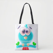 Süße Vogel-Groove-Tasche Tasche (Vorderseite)