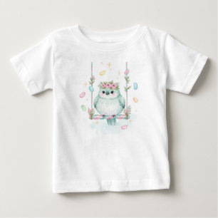 Süße Vögel. Limon Candy Cane von Natasha Us Baby T-shirt