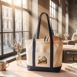 Süße Vogel-Mutter-Tasche, gemütliches Geschenk für Tragetasche