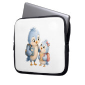 Süße Vogel-Tech-Organizer-Hülle Laptopschutzhülle (Vorderseite Links)