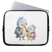 Süße Vogel-Tech-Organizer-Hülle Laptopschutzhülle (Vorderseite)