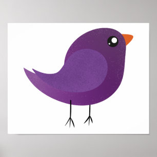 Süße Vogelbabys Poster