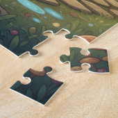 Süße Wald Freunde Puzzle (Seite)
