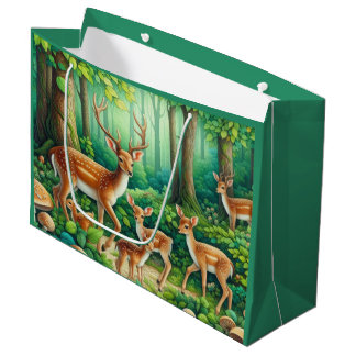 Süße Waldhirschliebhaber-Party  Große Geschenktüte