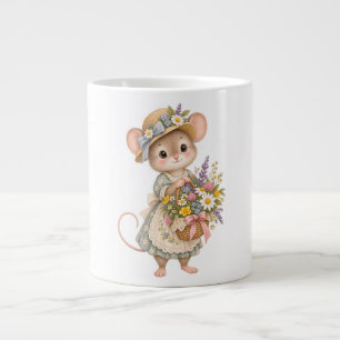 Süße Waldmaus – Illustration für den europäischen Jumbo-Tasse