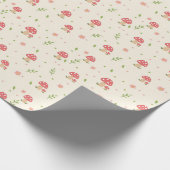Süße Waldpilz-Geschenkpapier Geschenkpapier (Ecke)