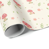 Süße Waldpilz-Geschenkpapier Geschenkpapier (Rolleneckpunkt)