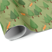 Süße Waldtier-Geschenkverpackung Geschenkpapier (Rolleneckpunkt)