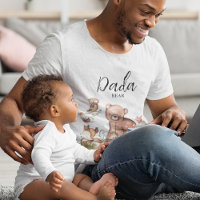 Süße Waldtiere Baby Shower Papa Bär