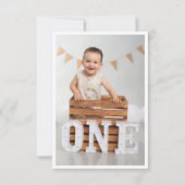 Süße Waldtiere Geburtstagsfoto Danke (Rückseite)