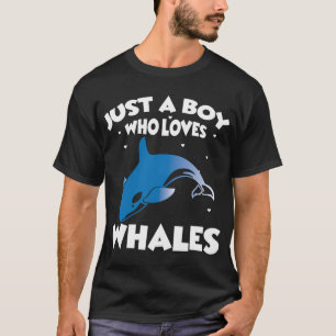 Süße Walfreunde Geschenke - Nur ein Junge, der Wal T-Shirt