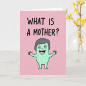 Süße Was ist Mutter Kunst Karte (Gelbe Blume)