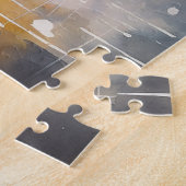 Süße Waschbären im Regen Puzzle (Seite)