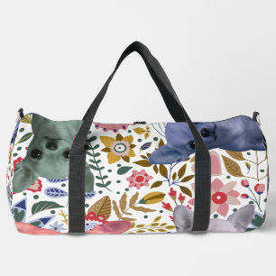 Süße Wasserfarbe Chihuahuas – Bunter Hund  Duffle Bag