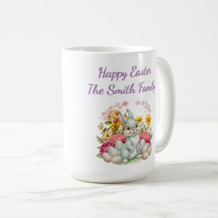 Süße Wasserfarbe Ostern Kaffeetasse
