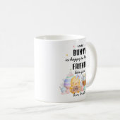 Süße Wasserfarbe Some Bunny Freundschaft Ostergesc Kaffeetasse (VorderseiteRechts)