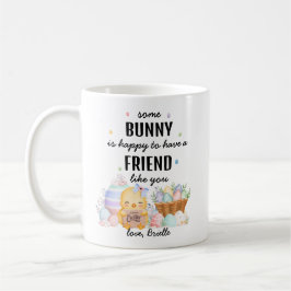 Süße Wasserfarbe Some Bunny Freundschaft Ostergesc Kaffeetasse