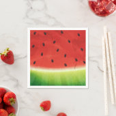 Süße Wasserfarbe Wassermelone Riesiger lustiger Sl Serviette (Beispiel)