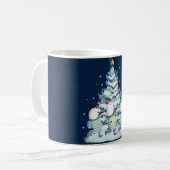 Süße Wasserfarben-Eisbären Kaffeetasse (Vorderseite Links)