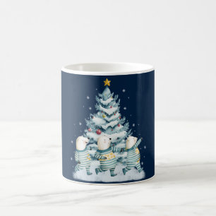 Süße Wasserfarben-Eisbären Kaffeetasse