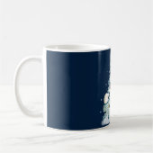 Süße Wasserfarben-Eisbären Kaffeetasse (Links)
