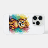 Süße Wasserfarben-Katzen-Handyhülle iPhone Hülle (Rückseite (Horizontal))