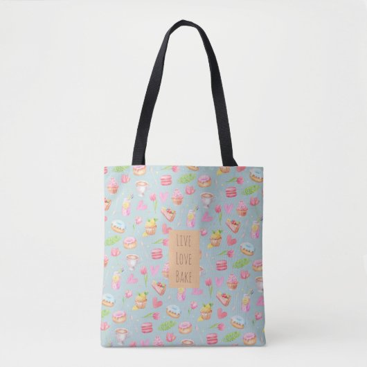Süße Wasserfarben-Süßigkeiten Tasche (Vorderseite)