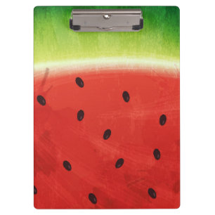 Süße Wassermalfarben-Wassermelone Riesige lustige  Klemmbrett