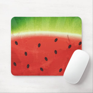 Süße Wassermalfarben-Wassermelone Riesige lustige Mousepad