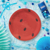 Süße Wassermalfarben-Wassermelone Riesige lustige Pappteller (Party)