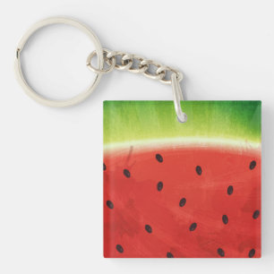 Süße Wassermalfarben-Wassermelone Riesige lustige  Schlüsselanhänger