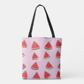 Süße Wassermelone Nahtloses Muster  Tasche (Rückseite)