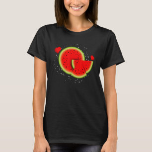 Süße Wassermelone Sommer Tropisches Obst Sommer T-Shirt