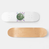 Süße Wassermelonen-Disco-Kugel Skateboard (Horizontal)