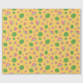 Süße Wassermelonen-gelbe Geschenkpapier (Flach)
