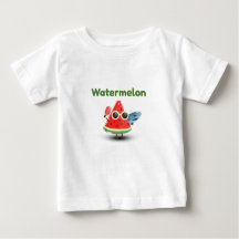 Süße Wassermelonen-Sommer-Strand-Charakter-Kunst