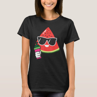 Süße Wassermelonen Wassermelonen Frappe Sommerfr T-Shirt