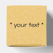 Süße weich Gezeichnet gelbe Blumen Geschenkschachtel (Oben)