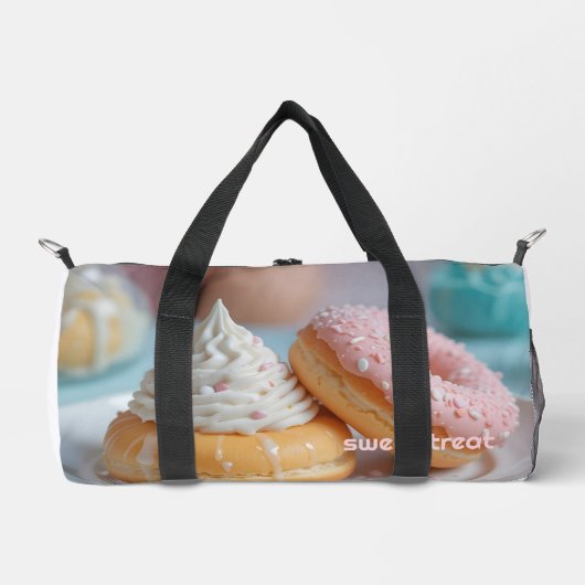 Süße & weiche Genüsse Duffle Bag (Vorderseite)