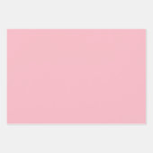 Süße weiche rosa Geschenkpapierbögen Geschenkpapier Set (Vorderseite 2)
