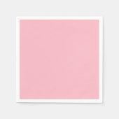 Süße weiche rosa Papiertücher Serviette (Vorderseite)