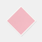 Süße weiche rosa Papiertücher Serviette (Ecke)