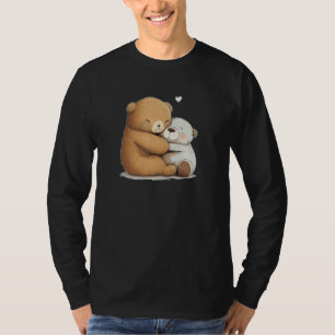Süße weiche Spielzeugumarmung für Teddybär und aus T-Shirt
