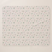 Süße Weihnachten Warme Farbe Sherpadecke (Vorderseite (Horizontal))