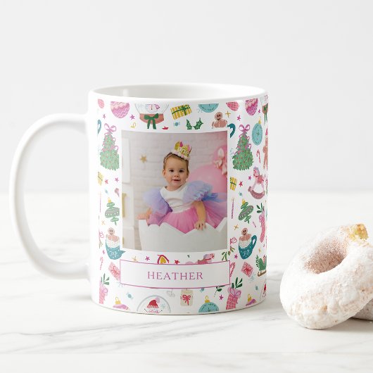 Süße Weihnachts-Fotomug Kaffeetasse