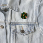 Süße Weihnachts-Gingerbread-Gnome-Rentiere-Party Button (Beispiel)
