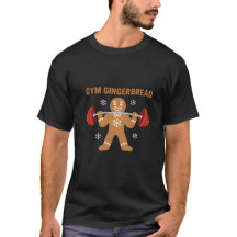 Süße Weihnachts-Gym-Gingerbread-Trainingsfesttags
