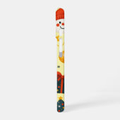 Süße Weihnachts-Illustration iPhone 16 Hülle (Linke Seite)