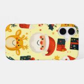 Süße Weihnachts-Illustration iPhone 16 Hülle (Rückseite (Horizontal))